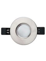 LED Recessed Spot Fixture - Chrome Round IP65 | Bathroom 90mm