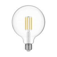 LED Gl&uuml;hbirne Klare Globe G125 7W 806Lm E27 3500K Dimmbar - N04