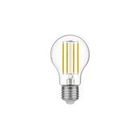 LED Gloeilamp Transparante Druppel A60 7W 806Lm E27 3500K Dimbaar - N01