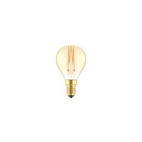LED Gouden Gloeilamp Carbon Lijn Filament Kooi Mini Globe G45 3,4W 300Lm E14 2700K Dimbaar - C52