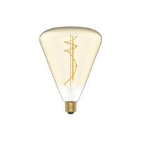 LED Gouden Gloeilamp Kegel 140 8,8W 806Lm E27 2200K Dimbaar - H06