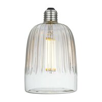 LED Tiche Helder Crystal Line 6W E27 2700K Dimbare Gloeilamp