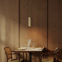 E27 Fitting met Houten Lamphouder &ndash; Inclusief Plafondplaat en Snoer