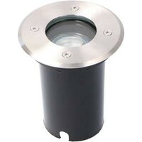 Minimalistischer Einbaustrahler ohne Lichtquelle 1xGU10 schwarz