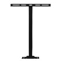 Wandhalterung f&uuml;r LED Baustrahler 80cm | Robuste Halterung f&uuml;r Wandmontage
