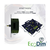 LED Dimmer Universal 0-300W &ndash; Phase Cut On and Off (RLC)