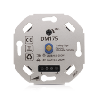 Universele LED Dimmer | 5-175W | Fase Afsnijding
