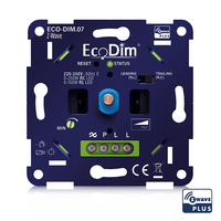 EcoDim ECO-DIM.07 LED-Dimmer &ndash; Z-Wave &ndash; Dr&uuml;cken/Drehen &ndash; 0-250W RLC