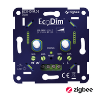 ECODIM | Zigbee LED Dimmer Duo | 2x 0&ndash;100W | Fase-afsnijding (RC)