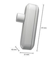LED Inline Dimmer | 0&ndash;50W | White | Trailing Edge (RC)