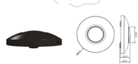 LED Vloerdimmer | 0&ndash;50W | Zwart | Fase-afsnijding (RC)
