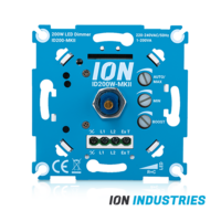 ION INDUSTRIES | LED Dimmer | Inbouw | 0,3&ndash;200W | Fase-afsnijding (RC)