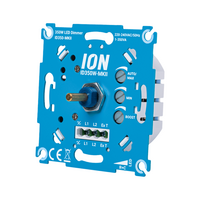 ION INDUSTRIES | LED Dimmer | Inbouw | 0,3&ndash;350W | Fase-afsnijding (RC)