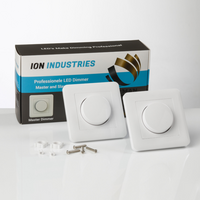 ION INDUSTRIES | LED Master-Slave Dimmer Set (2 stuks) | 0,3&ndash;200W | Fase-afsnijding (RC)
