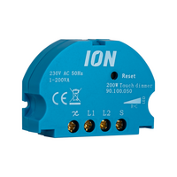 ION INDUSTRIES | LED Touch Dimmer | 0,3&ndash;200W | Fase-afsnijding (RC)