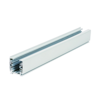 3-fase railstuk 2 meter Wit | Aluminium | Opbouw