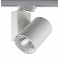 3-fase LED railarmatuur 40W wit &ndash; warmwit licht voor professioneel gebruik