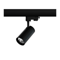 3-fase railspot 7W warm wit (3000K) zwart