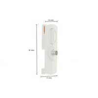 1-fase rail | Luxe pendeladapter voor hanglamp | wit (slim fit)