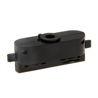 1-fase rail | Pendeladapter voor hanglamp | zwart