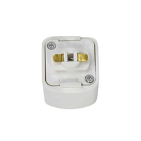 1-fase rail | Vierkante pendeladapter voor hanglamp | wit