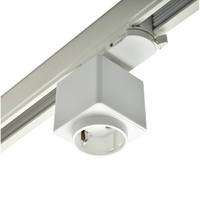 3-fase rail stopcontact | 2300W | Wit | CE