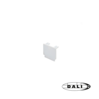 DALI 3-fase rail eindkap | Wit