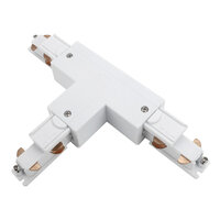 DALI 3-fase rail T-connector rechts 1 | Wit