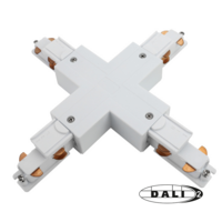 DALI 3-fase rail | X-vorm connector | Zwart | EURTRAC maat