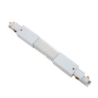 DALI 3-fase rail | Flexibele connector | Wit | EURTRAC maat