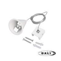 DALI 3-fase rail | Pendelset | 1,5 meter | Wit | EURTRAC maat