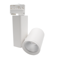 3-fase LED railspot | 18W | 3000K warmwit | Wit