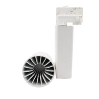 3-fase LED railspot | 18W | 3000K warmwit | Wit