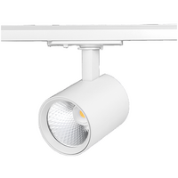 1-fase railspot 10W wit met instelbare lichtkleur (3000K-4000K-5700K)