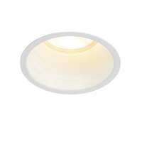 Moderne inbouwspot wit AR70 IP44 | Verzonken | 10,5cm