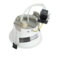 Moderne inbouwspot wit AR70 IP44 | Verzonken | 10,5cm