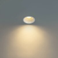 Moderne inbouwspot wit AR70 IP44 | Verzonken | 10,5cm