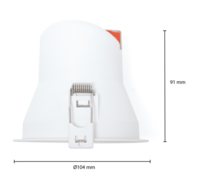 LED Inbouwspot 9W Wit | Diep Verzonken | incl. LED 