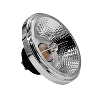 LED AR111 GU10 Spot | Zwart | 15W | 24&deg;