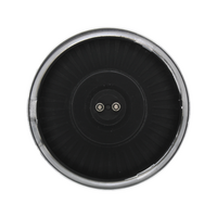 LED AR111 GU10 Spot | Zwart | 12W | 2700K | 45&deg;