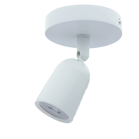 Plafondarmatuur Locaste | 1x GU10 | Wit