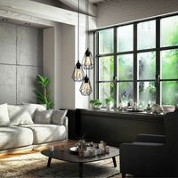 Hanglamp Round 12W | 3000K | Zwart