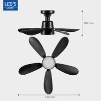 LED Plafondlamp met Sensor | 12W | IP65 | &Oslash;280 mm