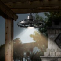 Hangende Plafondventilator met LED | 50cm | 22W LED | Afstandsbediening