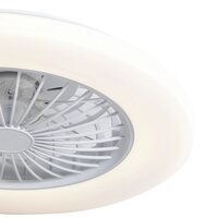 Plafondventilator wit incl. LED met afstandsbediening - ECO