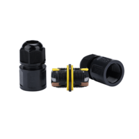 Waterdichte 3-polige kabelconnector | IP68 | Voor kabels 4&ndash;11 mm