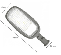 LED Straatlamp &ndash; 150W 5500K Daglicht | Klasse II