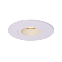 GU10 inbouwarmatuur | Zaagmaat &Oslash;68 mm | Wit | Waterdicht (IP65) | Kantelbaar