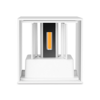 LED wandlamp Cube | 2&times;3W | Wit | 3000K | Dimbaar | IP65