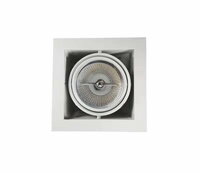 LED AR111 GU10 armatuur | wit